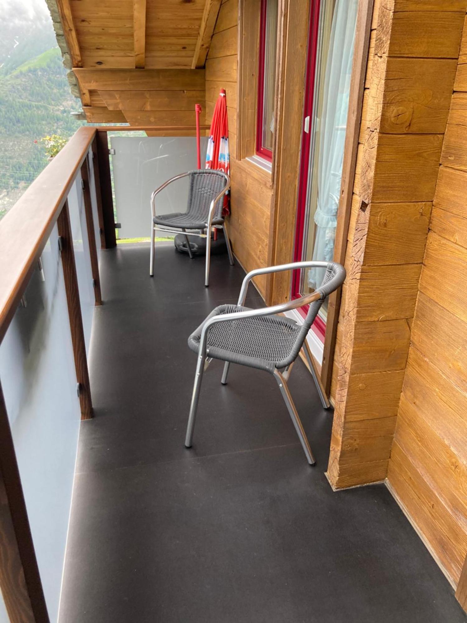 Haus Dorfblick Appartement Grächen Buitenkant foto
