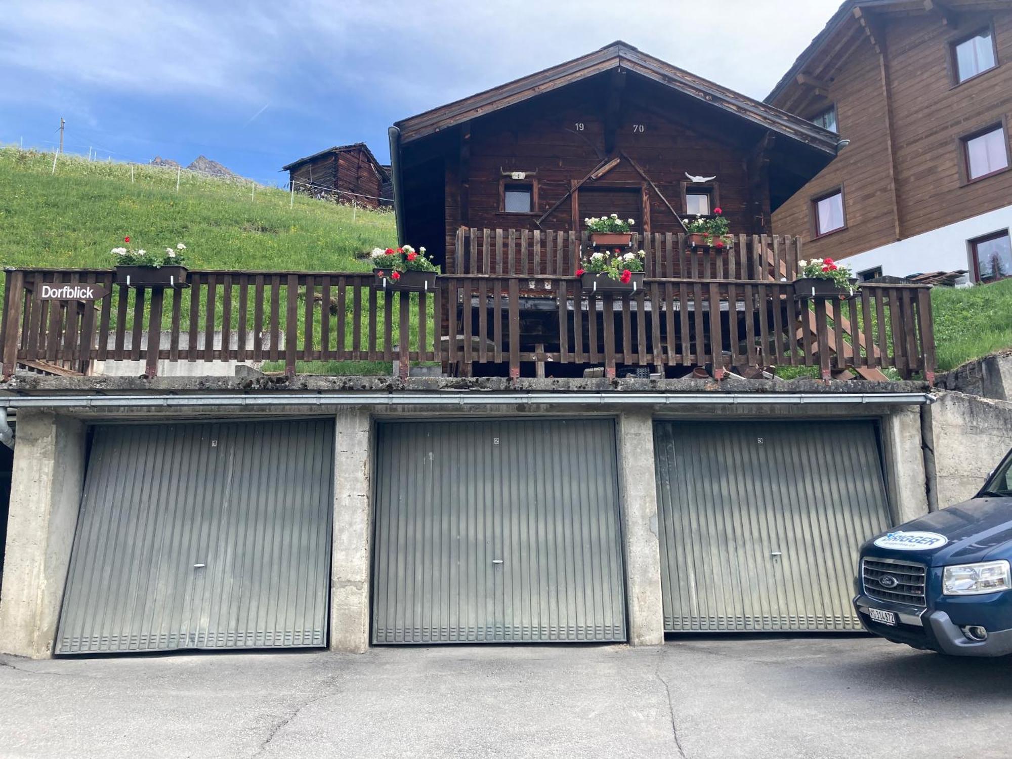Haus Dorfblick Appartement Grächen Buitenkant foto