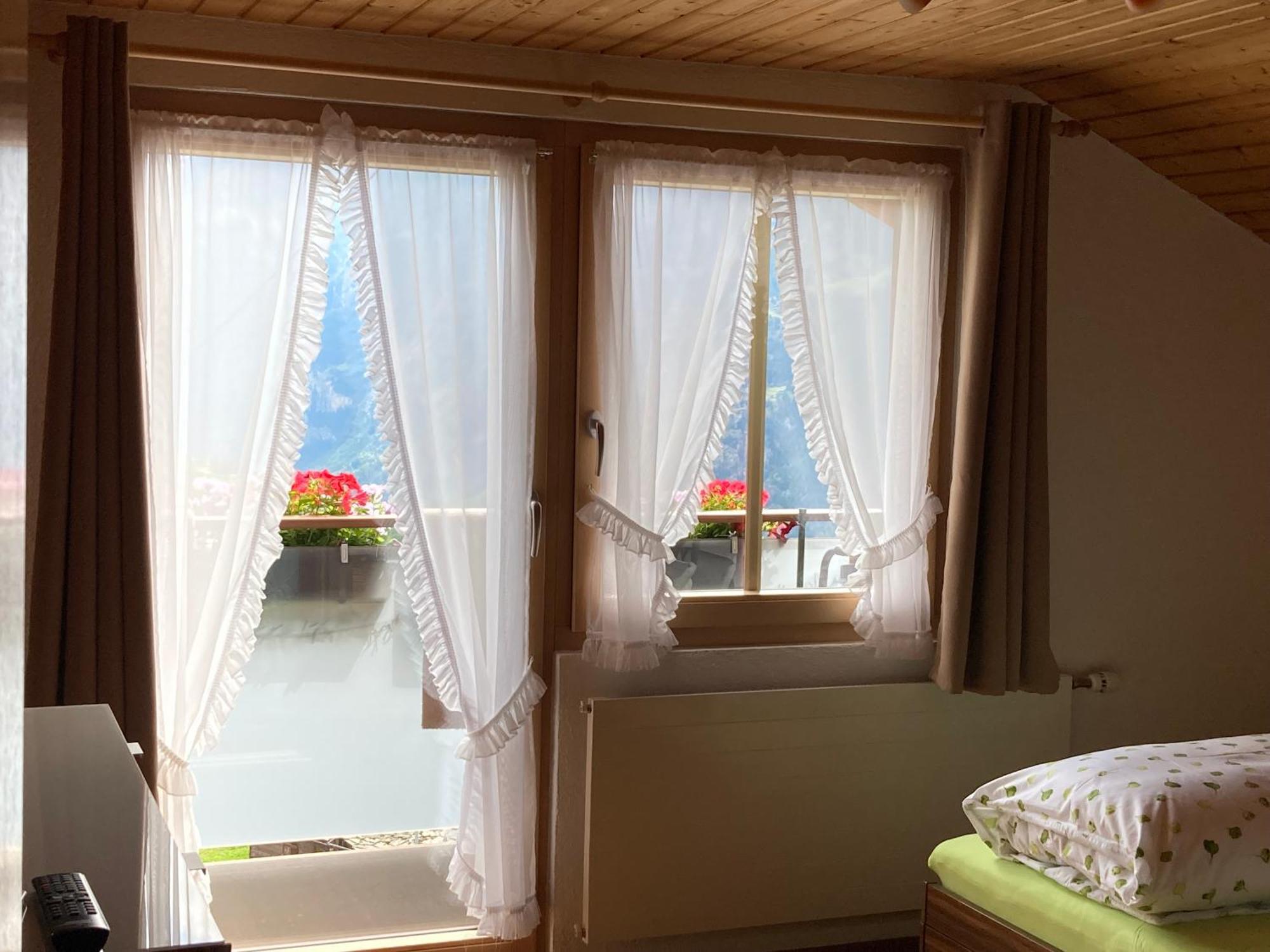 Haus Dorfblick Appartement Grächen Buitenkant foto