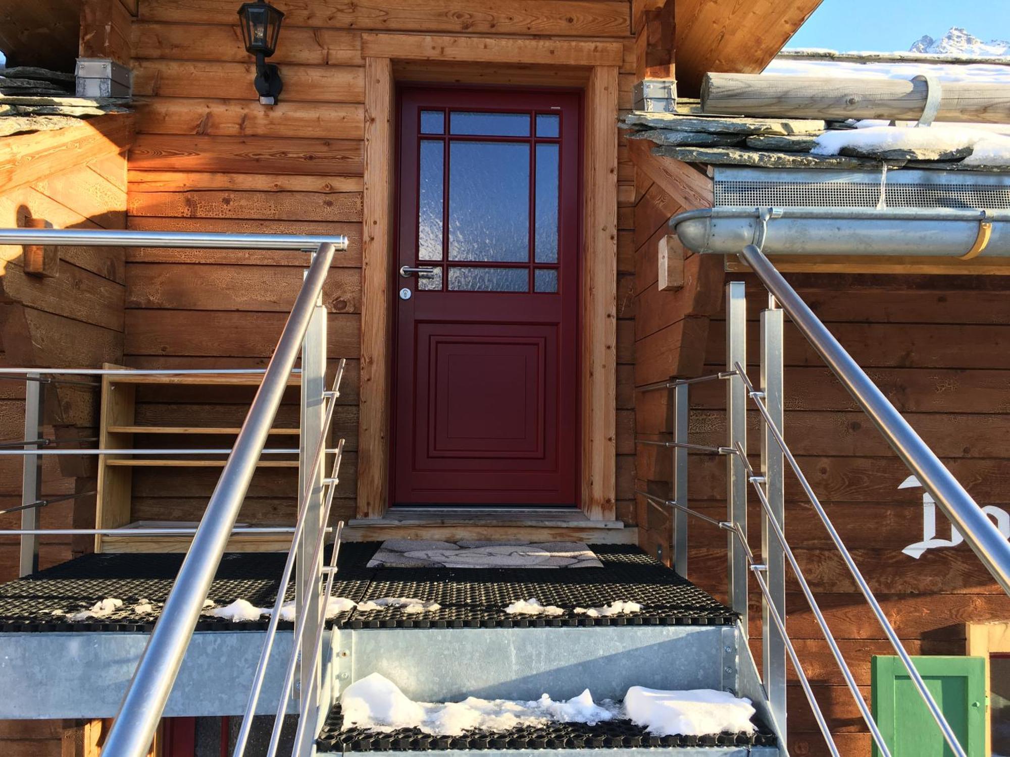 Haus Dorfblick Appartement Grächen Buitenkant foto