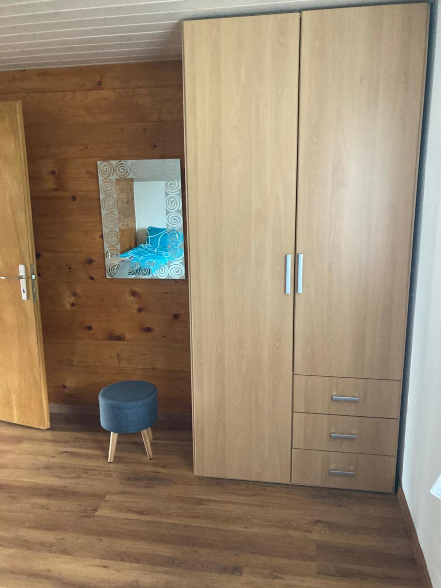 Haus Dorfblick Appartement Grächen Buitenkant foto
